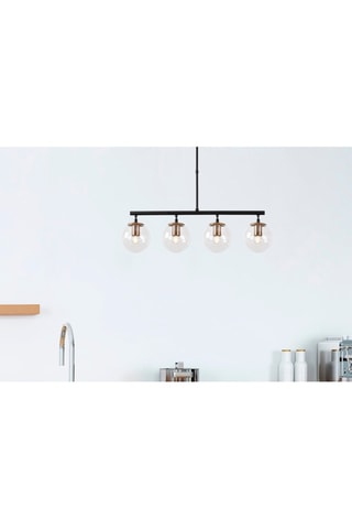 Suspension Fazli - Noir - 4 x 40 W