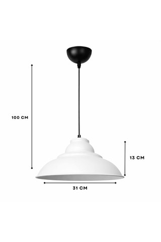 Suspension - Blanc - 40 W
