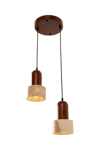 Suspension - Marron - 2 x 40 W