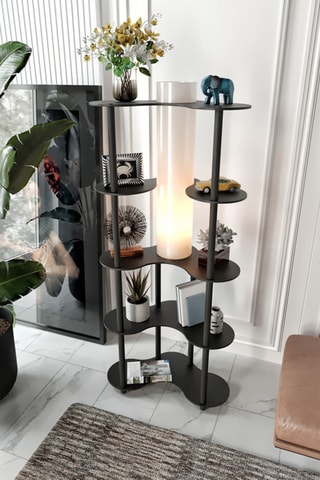 Lampadaire - Ivoire et noir - 40 W