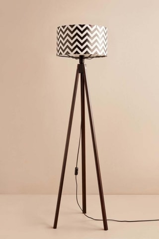 Lampadaire trépied - Noir - 40 W