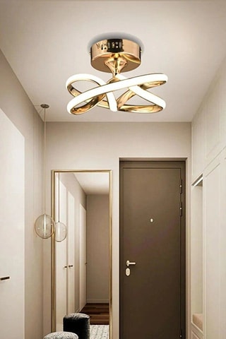 Plafonnier LED - Doré