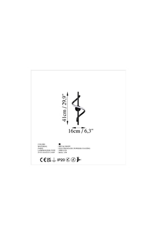 Applique  - Nero - 11 W