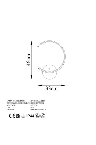 Applique Moon - Dorato