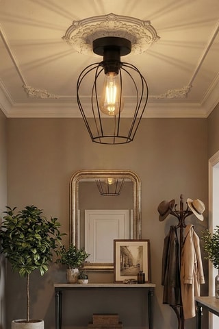 Lampadario - Nero - 40 W