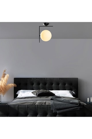 Plafonnier Luminar - Noir - 10 W
