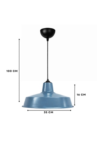 Suspension - Bleu - 40 W
