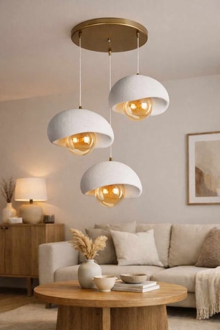 Suspension - Blanc - 3 x 40 W