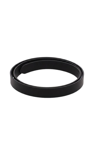 Cintura in pelle - Nero