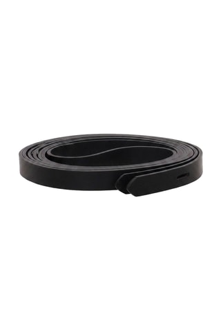 Cintura in pelle - Nero