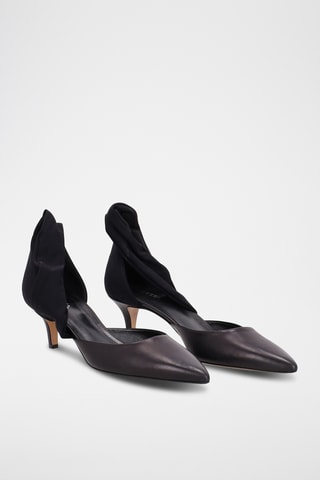 Décolleté in pelle di vitello - Nero