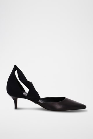 Décolleté in pelle di vitello - Nero