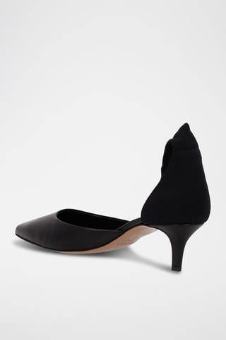 Décolleté in pelle di vitello - Nero