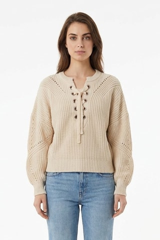 Maglia in lana - Ecrù