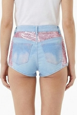 Shorts in jeans - Blu