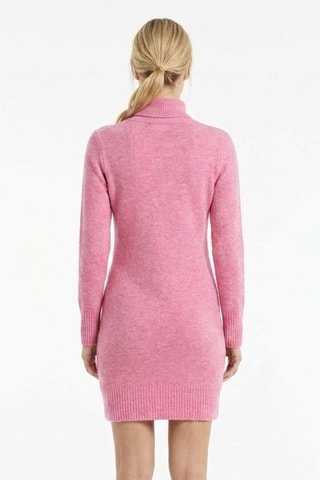 Abito in lana e alpaca - Rosa