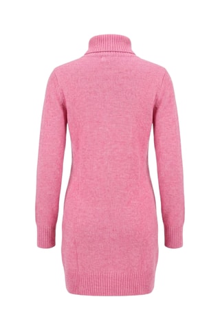 Abito in lana e alpaca - Rosa
