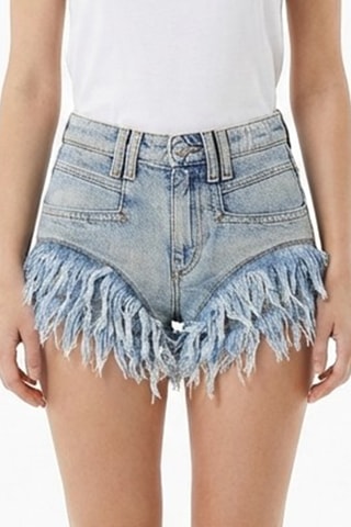 Shorts in jeans - Azzurro