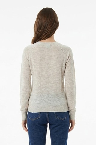 Maglia in alpaca e lana - Grigio chiaro