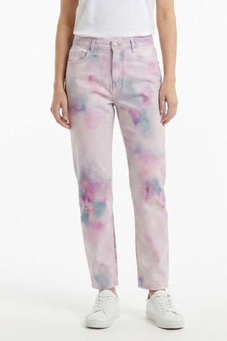 Pantaloni tie and dye - Multicolore