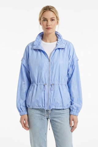 Giacca in seta - Azzurro