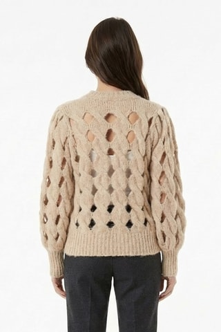 Maglia in mohair - Ecrù