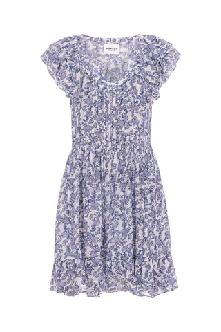 Abito a trapezio - Blu