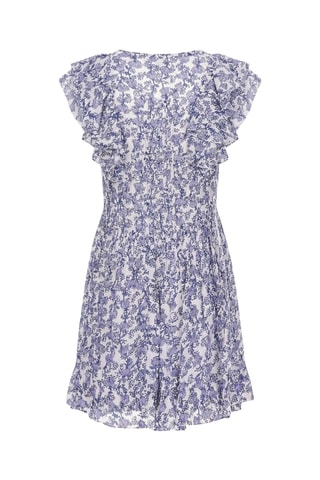 Abito a trapezio - Blu
