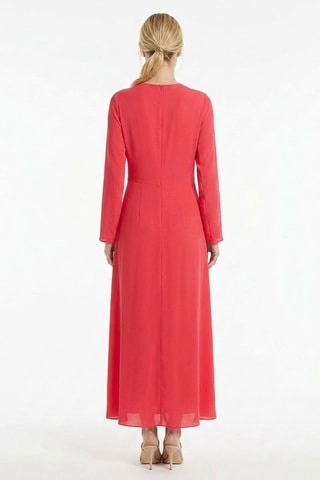 Abito midi in seta - Rosa