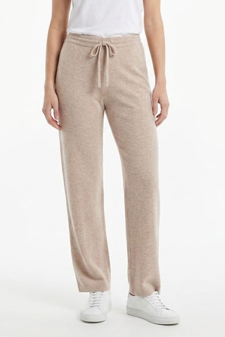 Pantaloni in lana merino - Grigio chiaro
