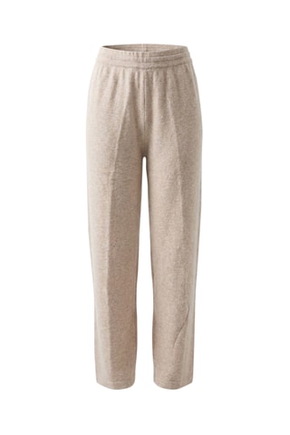 Pantaloni in lana merino - Grigio chiaro