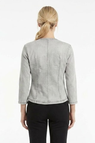 Top in jeans - Grigio chiaro