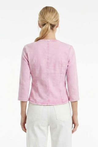 Top in jeans - Rosa chiaro