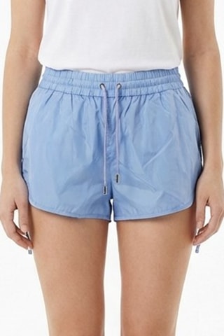Shorts in seta - Azzurro