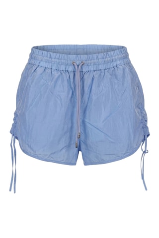 Shorts in seta - Azzurro