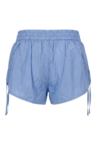 Shorts in seta - Azzurro