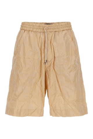 Shorts in seta - Giallo chiaro