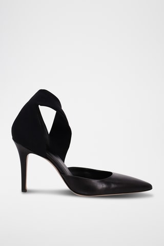 Décolleté in pelle di vitello - Nero