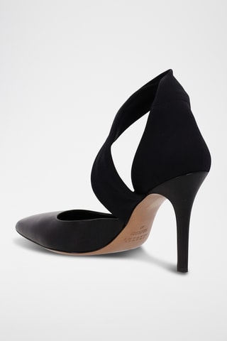 Décolleté in pelle di vitello - Nero
