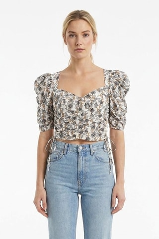 Crop top - Kaki