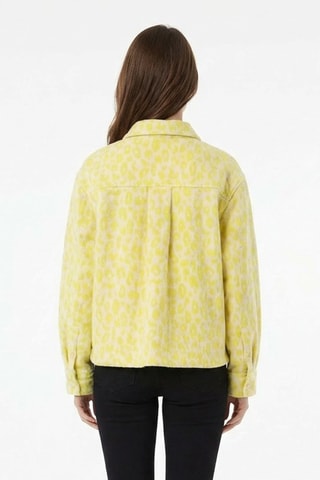 Giacca in lana vergine - Giallo