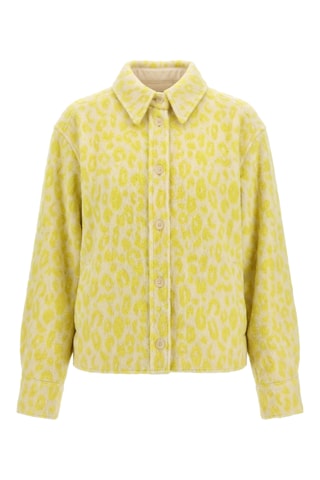 Giacca in lana vergine - Giallo