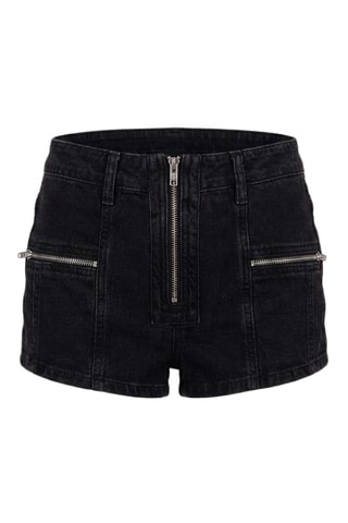 Shorts in jeans - Nero