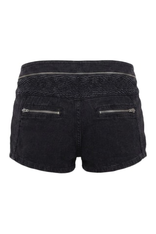 Shorts in jeans - Nero
