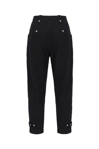 Pantaloni a vita alta - Nero