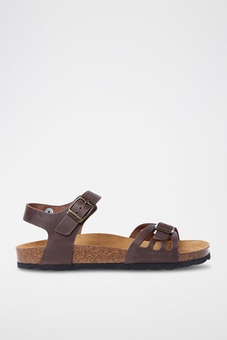 Sandali in pelle Neva - Marrone