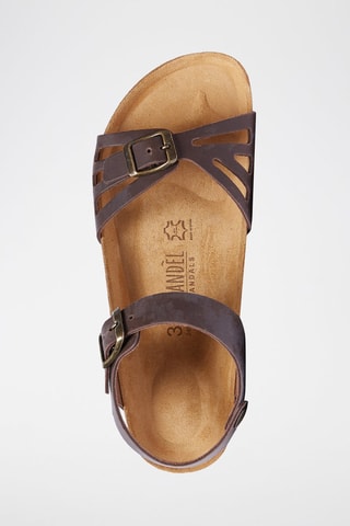 Sandali in pelle Neva - Marrone