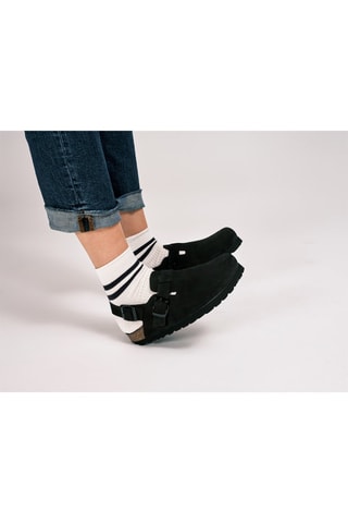 Sabot in pelle Oscar - Nero
