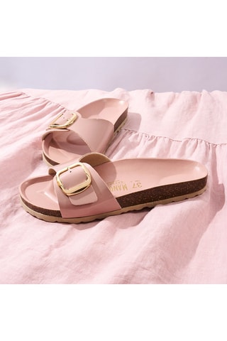 Ciabatte Agata - Dorato e rosa