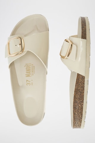 Ciabatte Agata - Beige e dorato